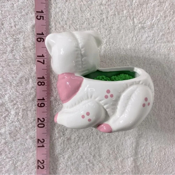 Vintage Ceramic Pig Sponge  Holder Soap Dish Trinket Dish - Picture 11 of 13